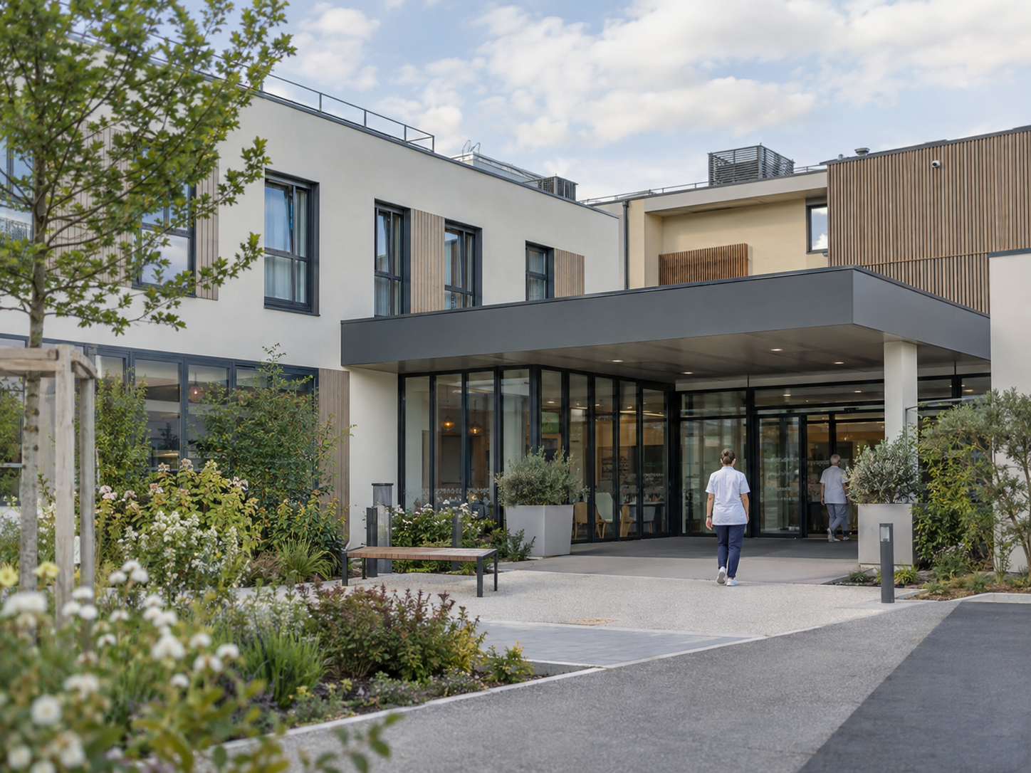 Établissement de santé moderne conçu autour du confort et de la continuité de service